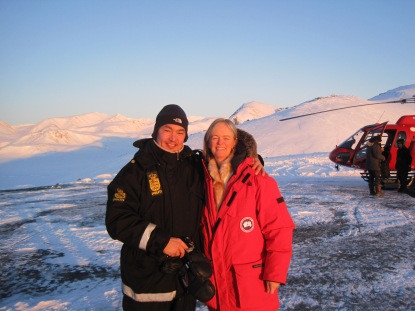 Steve in Greenland